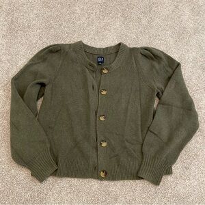 GAP Forest Green Button-Up Sweater 🤍